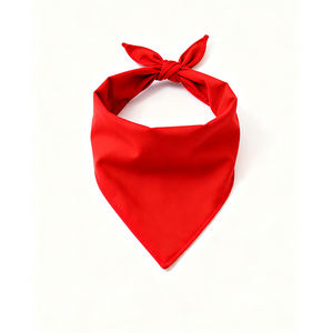 وشاح للكلاب قابل للتخصيص بطباعة التسامي بألوان صلبة وشعار مخصص - Product Image 1