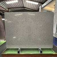 Dalles de terrazzo en pierre artificielle, couleur personnalisée, épaisseur élevée, résistantes à l'usure, pour sols de villas et d'hôtels