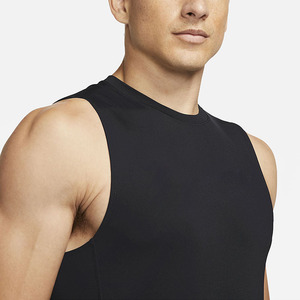Camisetas <span class=keywords><strong>sin</strong></span> Mangas Personalizadas con Logotipo para Hombre, Camisetas Deportivas Ajustadas de Poliéster, Ropa de <span class=keywords><strong>Entrenamiento</strong></span>, Camisetas de Gimnasio para Hombre - Product Image 5