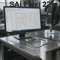 SAi Flexi 22 Pro 대형 인쇄용 간판 제작 소프트웨어 (윈도우 10 및 11 지원, 인쇄소용, 디지털 다운로드)