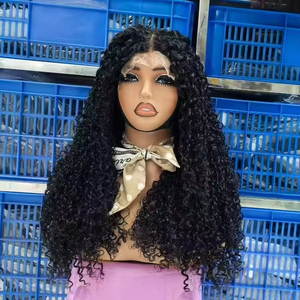 Promoción Letsfly: Pelucas Pixie Rizadas sin Pegamento de 56$ con Cierre de Encaje SDD 5x5, Cabello Virgen Natural de 14-24 Pulgadas, 100% Cabello Humano, Venta al Por Mayor - Product Image 1