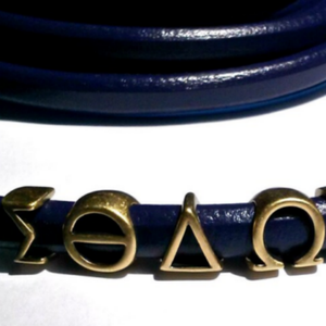 <span class=keywords><strong>Perles</strong></span> en or antique, livraison gratuite en chine, <span class=keywords><strong>perles</strong></span> en <span class=keywords><strong>lettres</strong></span> grises, 10mm x 6mm - Product Image 3