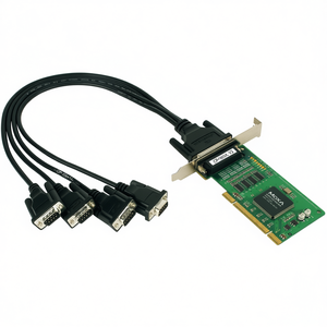 Placa serie Moxa Cp-104ul Db25m Pci de 4 puertos Rs232 para uso industrial - Product Image 2