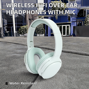 Audífonos Inalámbricos Portátiles con Micrófono, Sonido Estéreo de Alta Fidelidad, para Deportes, DJ/Audiófilos, Resistentes al Agua IPX5, 3-5 Horas de Duración - Product Image 2