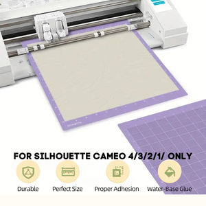 Diylobby Extra Sticky 12x24 Tapis de découpe réutilisable compatible avec <span class=keywords><strong>Cricut</strong></span> <span class=keywords><strong>Maker</strong></span> 3/Cameo 4/Explore Air 2 Conception de grille PVC antidérapante - Product Image 5
