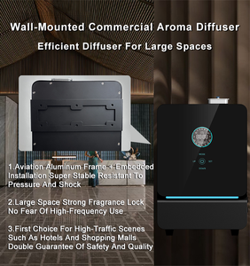 Diffuseur de parfum électrique à double usage, mural et sur pied, en alliage d'aluminium, pour usage commercial - Product Image 3