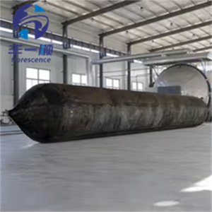 Bolsas de aire de caucho marino reutilizables resistentes al desgaste para construcción de alcantarillas, lanzamiento y amarre de embarcaciones en astilleros - Product Image 2
