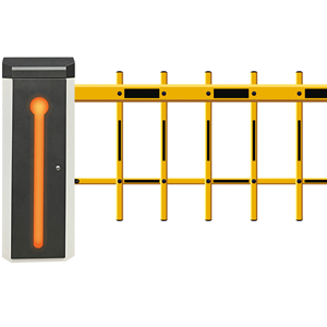 Barrière de contrôle d'accès pour parking avec reconnaissance faciale, code QR et RFID, en acier inoxydable 304, anti-collision, sans balais - Product Image 1