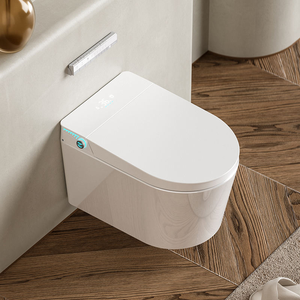 Mới đến Thông Minh Điện tử treo tường nhà vệ sinh phòng tắm thông minh WC với nổi không có vành bát ẩn watertank - Product Image 3