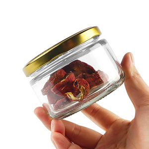 Bocal à <span class=keywords><strong>conserve</strong></span> à large ouverture à parois droites, hermétique, pots à confiture, 200 ml, en verre avec couvercles - Product Image 4