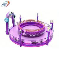 Manèges pour enfants et adultes, aire de jeux extérieure, manèges Crazy Disco TAGADA à vendre