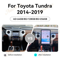 Android 16.8 Carplay pour Toyota Tundra 2014-2019 Navigation GPS de voiture Autoradio Stéréo Unité principale Lecteur multimédia