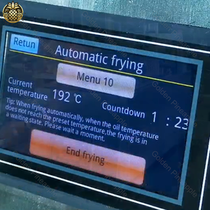 <span class=keywords><strong>Friteuse</strong></span> commerciale à levage automatique pour restaurant-<span class=keywords><strong>Friteuse</strong></span> à frites belges à réservoir unique Fritteuse Friggitrice Machine - Product Image 2