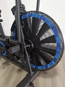 Reinforced Thick <b>Frame</b> Air Resistance Cycle, Advanced HIIT Workout Stationary <b>Bicycle</b> for High End Personal Training Studio - Product Image 6