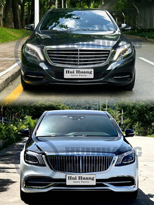 Per la <span class=keywords><strong>classe</strong></span> <span class=keywords><strong>S</strong></span> 2014-2018Y S500 S350 W222 Upgrade a Maybach Car Body Kit paraurti parti della carrozzeria Auto accessori - Product Image 2