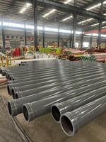 Pipa Pengiriman Beton Lurus DN125 DN150, Panjang Standar 1m/2m/3m untuk Schwing/Putzmeister