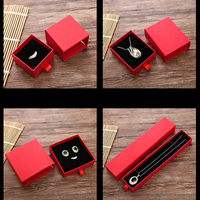 Boîte à bijoux personnalisée en gros, petite boîte cadeau pour ranger bagues, boucles d'oreilles, colliers, pour les magasins de cadeaux et les marques de bijoux