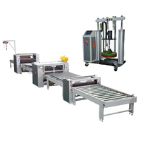 Ligne de Machine à plastifier automatique pour le travail du bois avec ventouse, chargement et déchargement pour le processus de panneau Mdf