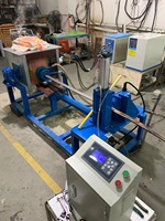 Machine de coulée continue horizontale 380V pour la production de barres, plaques et tuyaux en cuivre, capacité de 80 kg par heure