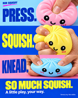 Jouet Squishy en forme de pain animal mignon, en mousse PU à remontée lente, parfumé, anti-stress