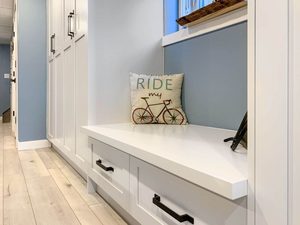 Meubles de rangement CANA modernes de style Shaker pour entrée, appartement, hôpital – Étagère à chaussures sur mesure, écologique - Product Image 5