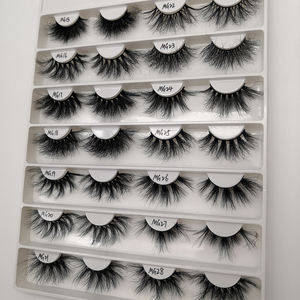 Venta al por mayor 3D Strip Faux Mink Eye Lashes Vendedores 25Mm Faux Mink Lashes y Private Label Vegan Faux Mink Eyelashes - Product Image 6