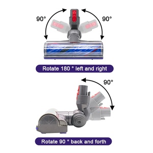 Têtes d'aspirateur anti-emmêlement, pièces de rechange pour aspirateurs sans fil <span class=keywords><strong>Dyson</strong></span> V7 V8, Cyclone V10, V11, V15 - Product Image 5