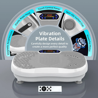 Plaque vibrante électrique intelligente RS avec télécommande audio pour entraînement à domicile, équipement d'exercice corporel, mise en forme et gestion du poids