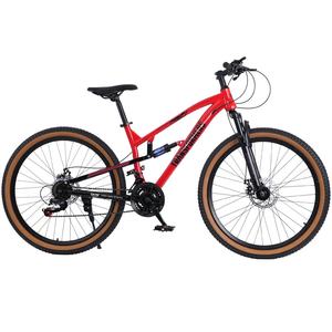 <span class=keywords><strong>Bicicleta</strong></span> de Montaña con Cuadro de Aleación de Aluminio, 21-24 Velocidades, Doble Freno de Disco, Suspensión Trasera, <span class=keywords><strong>26</strong></span> Pulgadas, Envío Directo - Product Image 1