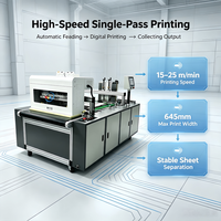 Impresora Profesional Suntec de Una Sola Pasada para Cartón, Impresora Digital para Cajas de Cartón Corrugado, Tinta a Base de Agua, 600dpi, Industrial, Personalizada Bajo Demanda