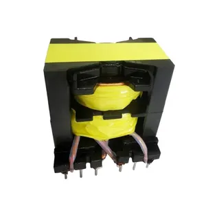 Núcleo de solda de ferrite flyback, transformador de alta frequência PQ5050 para luzes LED, áudio, CCTV, dispositivos médicos de carros elétricos, passo para baixo