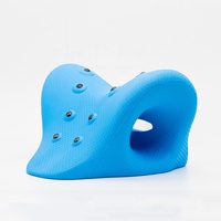 Nouveau design oreiller civière confortable breveté Massage dispositif de traction cervicale cou nuage civière de cou avec aimant