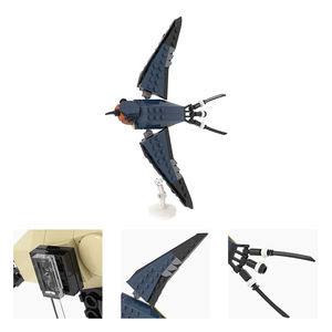 Juego de Bloques de Construcción para Niños, Juguete de Montar, Oriole Cardina, Jilguero, Golondrina, Kingfisher, Paridae - Product Image 6