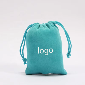 Bolsa de Terciopelo con Cordón para Collares, Personalizable con Logotipo, Reciclable, Venta al por Mayor, Embalaje para Regalos - Product Image 6