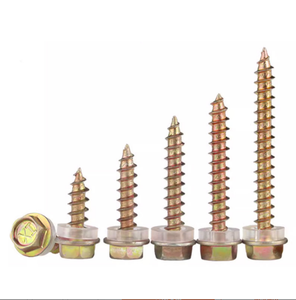 Tornillos Autoperforantes Hexagonales de Acero al Carbono <span class=keywords><strong>DIN</strong></span> 6928, Directo de Fábrica, Zincados - Product Image 2