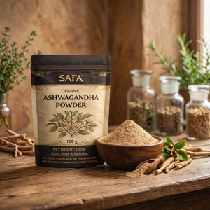 Votre Marque Ici : Poudre d'Ashwagandha – Complément Herbal Naturel pour le Bien-être, Formule Fine et Premium, Riche en Antioxydants, Usage Quotidien - Product Image 1