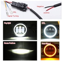 Luz Antiniebla LED de 4 Pulgadas para Toyota Fielder, Yaris, Allion, Probox, Vitz, Axio, Vios, Corolla, Altis