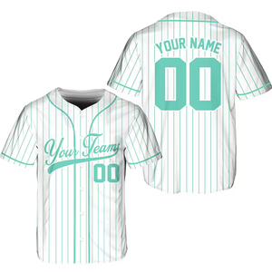 Tontons personalizado de alta calidad transpirable béisbol Softball Jerseys Tallas grandes opciones OEM servicio esencial béisbol Softball desgaste - Product Image 4