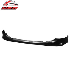 Convient uniquement aux Honda Civic Sedans 2004-2005, lèvre de pare-chocs avant style PDM, non peinte, noire - Product Image 2