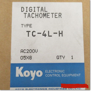 Compteur numérique de tachymètre Koyo TC-4L-H AC200V pour machine-outil - Product Image 1