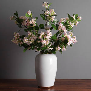 Flores Artificiales de Lila, Murraya Paniculata, Flores de Seda en Color Blanco, Rosa, Morado, Amarillo y Champán, Decoraciones para el Hogar y Bodas - Product Image 2