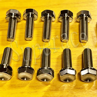 Nouveau Kit de boulons Beadlock Superace en titane avec rondelles captives 1/4-20x1", 5/16-18x1" et 5/16-24x7/8" pour Sprint Car/Midget