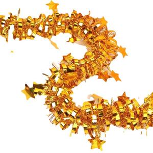 Sınır Ötesi Toptan Çin Noel Plastik Çiçek Çekmeli Süsleme Düğün Odası Asılı Süslemeleri Cenaze Arka Planı Renkli Şerit - Product Image 5