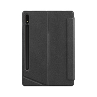 Étui pour clavier sans fil détachable en cuir mince pour Samsung galaxy Tab S8/S7 11 "SM-X700 X706 / SM-T870 T875 avec porte-stylo