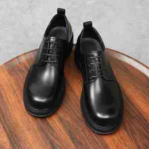 Chaussures Aurora personnalisées haut de gamme en cuir souple antidérapantes, décontractées, rétro et élégantes, pour affaires et occasions formelles - Product Image 4