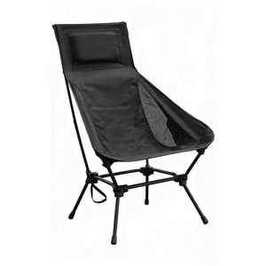 600D ปิกนิกกลางแจ้งจุได้120กก. เก้าอี้แคมป์ปิ้งเก้าอี้สูงเบาะรองแขนพับได้พร้อมที่วางแก้ว - Product Image 2