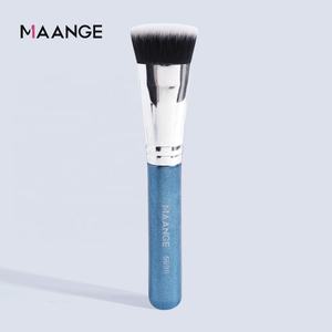 Brocha de base profesional individual con logotipo privado, brocha cosmética de alta calidad, brocha de maquillaje plana - Product Image 5