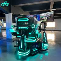 Dropshipping 4D 6D Motion Entertainment Simulateur de conduite de voiture à triple écran VR MR 3 Machine de jeu de course à trois écrans