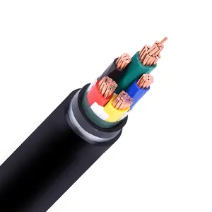 0.6/1KV PVC Insulated Copper NYY 5 Core Power Cable NYY 5X6MM Underground Cable