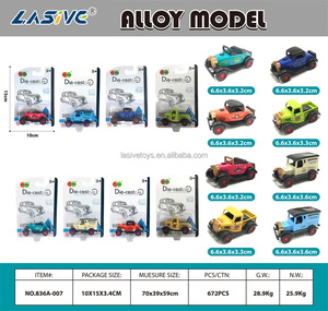 LASIVE TOYS 1:64 Véhicules en alliage moulés sous pression : Modèles en vrac (Voitures, Avions, Char, Véhicules de Construction, Voitures de Sport, Bus, Véhicules de Police), Ensemble pour enfants, Voitures de course - Product Image 1